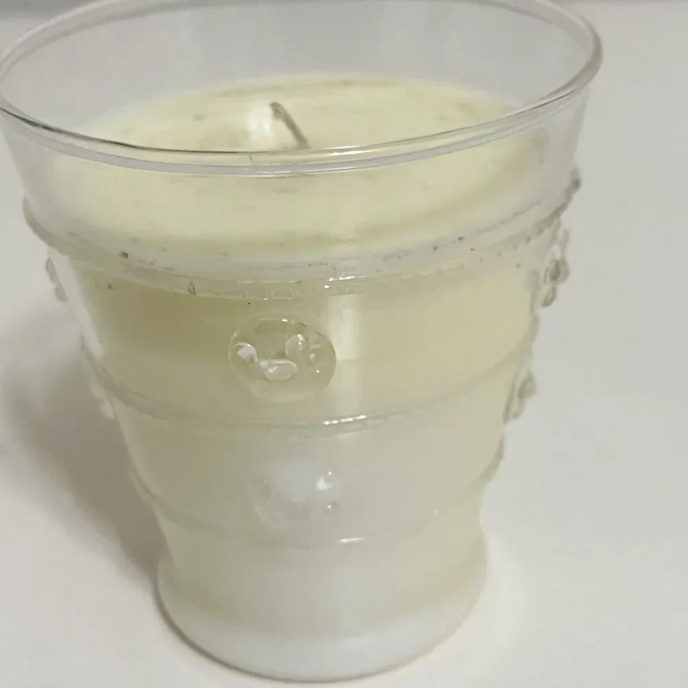 Zodax Grand Casablanca Scented Glass Jar Candle, 8.3 oz - White Rose